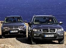 BMW X3 und BMW X5 